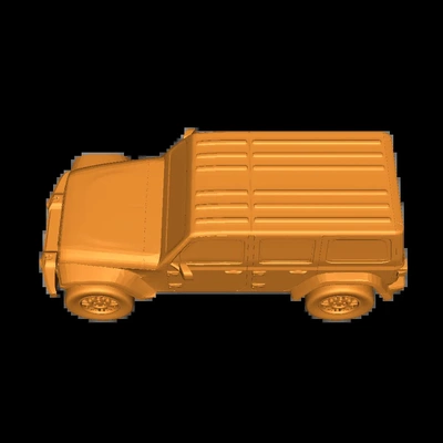 jipe wrangler 3d modelos baixar crialidade nuvem 3d print model - Mito3D