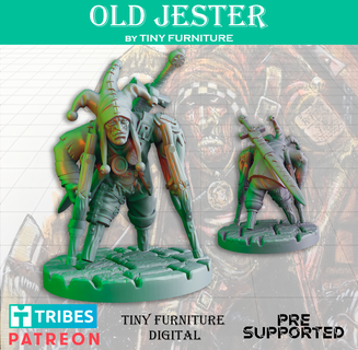 jester Board Game 3d print model - Mito3D
