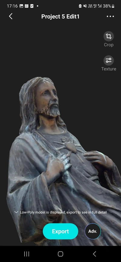 jesus at angera - italia 3d scan by heykey models download creality cloud religion 3d print model - Mito3D