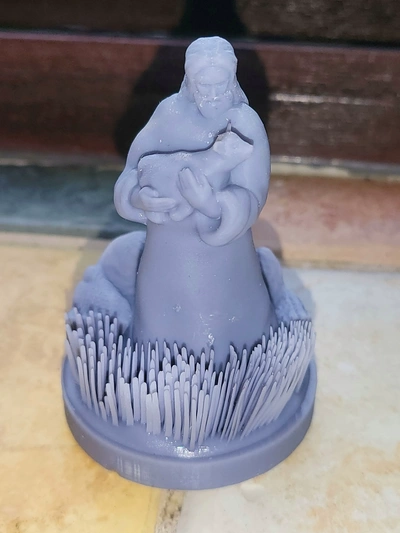 gesù cristo 3d modelli scarica creality nube 3d print model - Mito3D