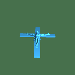 Gesù Cristo attraversare religione 3d print model - Mito3D