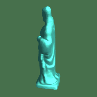 Gesù statua religione 3d print model - Mito3D