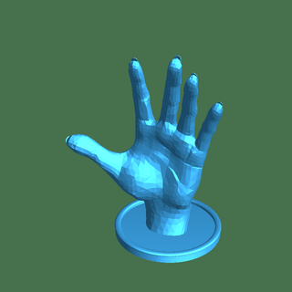 jewelry hand Body Parts 3d print model - Mito3D