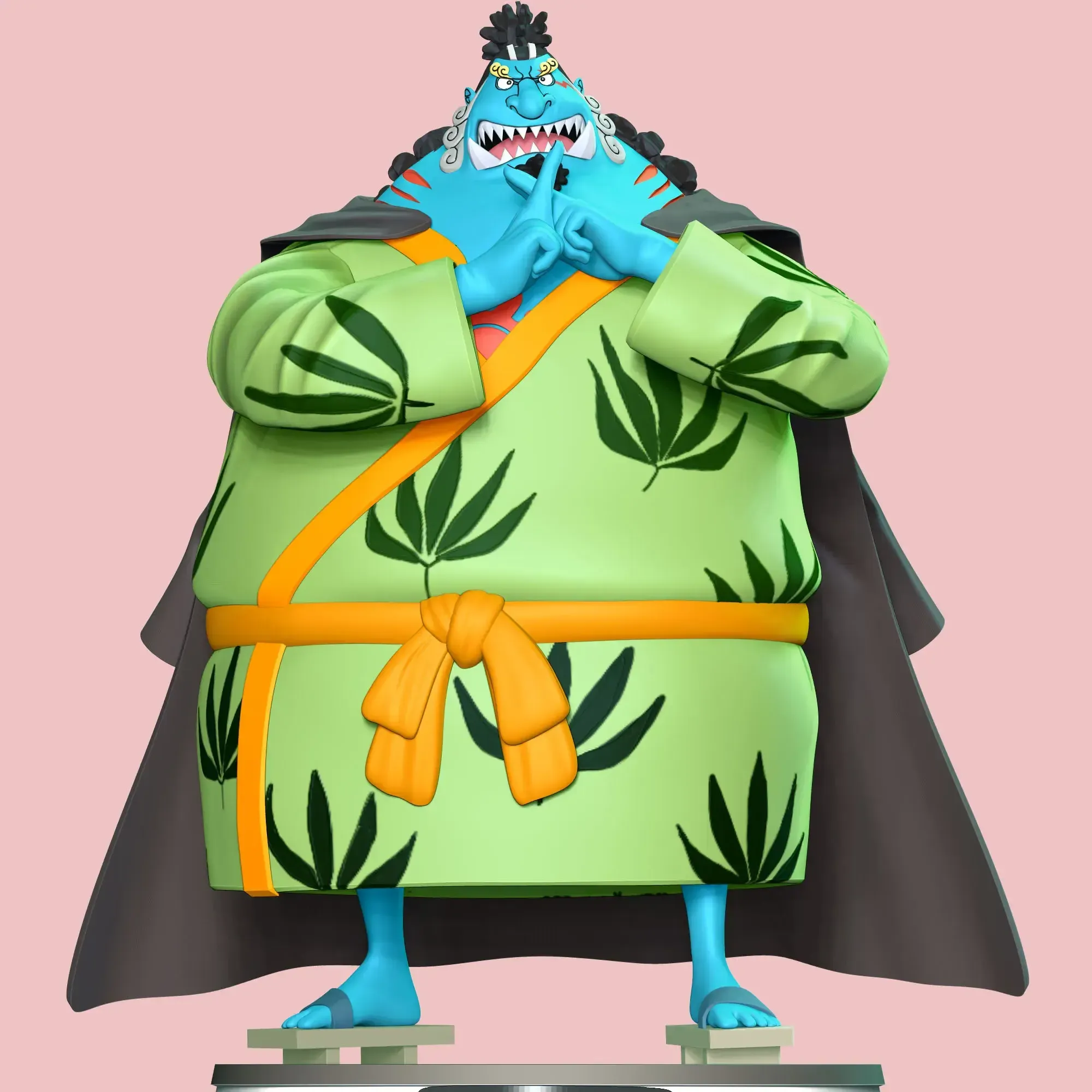 jinbe - one piece 3d models download creality cloud 3D print model - Mito3D