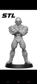 Jiren gris personnages 3d print model - Mito3D