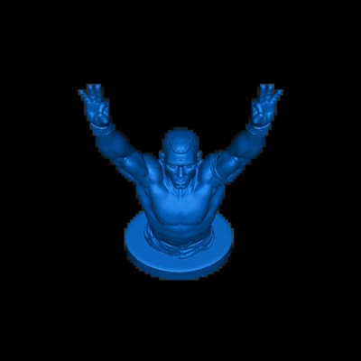 john cena 3d modelle download realität wolke 3d print model - Mito3D