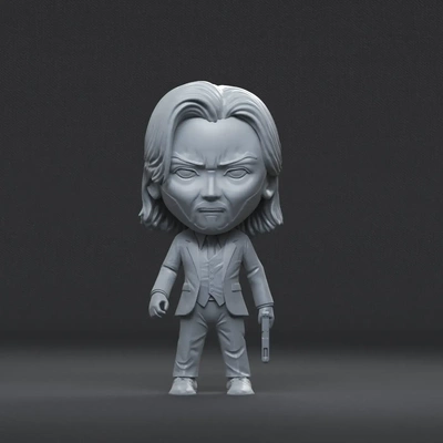 john fitil baba yaga 3d modeller indir creality bulut 3d print model - Mito3D