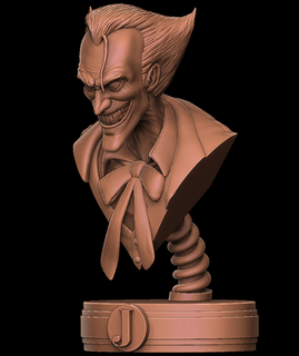 joker fictif personnages 3d print model - Mito3D
