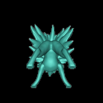 jolteon 3d modelli scarica creality nube 3d print model - Mito3D