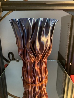Josef prusa fluido vaso esculturas cultural relíquias 3d print model - Mito3D