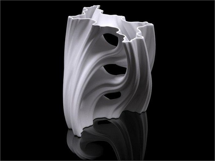 Julia vase 001 aqua Ménage 3d print model - Mito3D