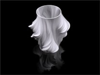 Julia vase chaleur vague sculptures culturel reliques 3D print model - Mito3D