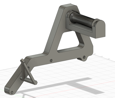 k1 max topo costas carretel suporte 3d modelos baixar crialidade nuvem 3D impressoras mod 3d print model - Mito3D