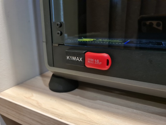 k1max k1 usb cobrir bainha suporte 3d modelos baixar crialidade nuvem impressoras mod 3d print model - Mito3D