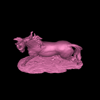kam caballo 3d modelos descargar crealidad nube animales 3d print model - Mito3D