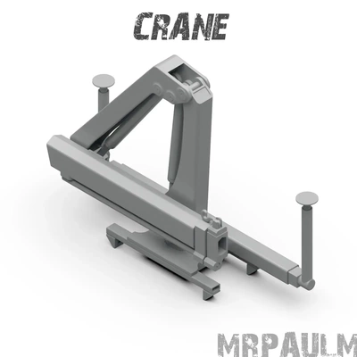 kamaz 6350 8x8 grue 3d modèles télécharger créalité nuage 3d print model - Mito3D