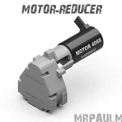 kamaz 6350 8x8 motor reducer 3d modeller indir creality bulut 3d print model - Mito3D