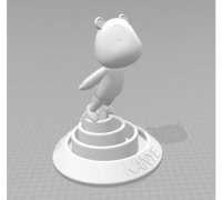 kanye west bear 3d models download creality cloud Toys & Games 3d print model - Mito3D