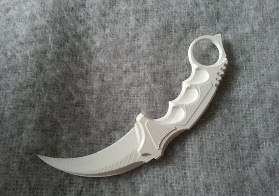 karambit 3d modelli scarica creality nube 3d print model - Mito3D