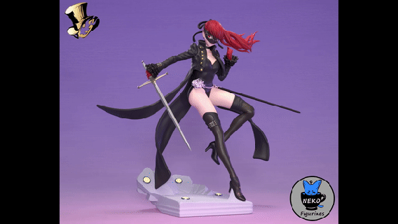 kasumi yoshizawa violet -persona 5 royal anime figurine stl Fictional Characters 3d print model - Mito3D
