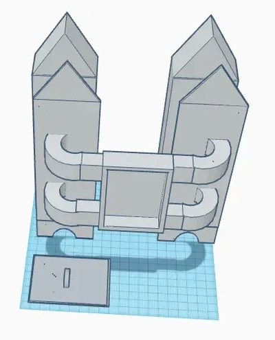 pereza catamarán 3d modelos descargar crealidad nube 3d print model - Mito3D