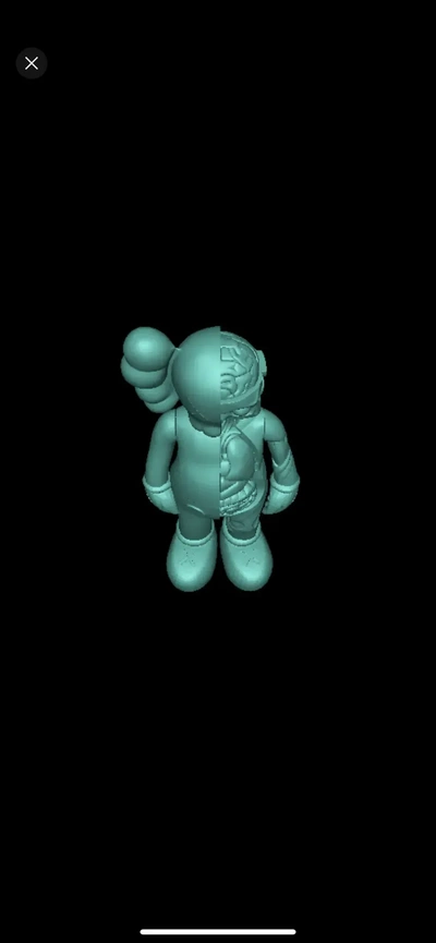 kaws 3d models download creality cloud 3d print model - Mito3D