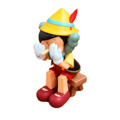 kaws pinocchio art toy fan 3d models download creality cloud dolls & accessories 3d print model - Mito3D