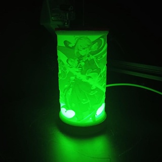 kazuha Litho Lampe Beleuchtung 3d print model - Mito3D