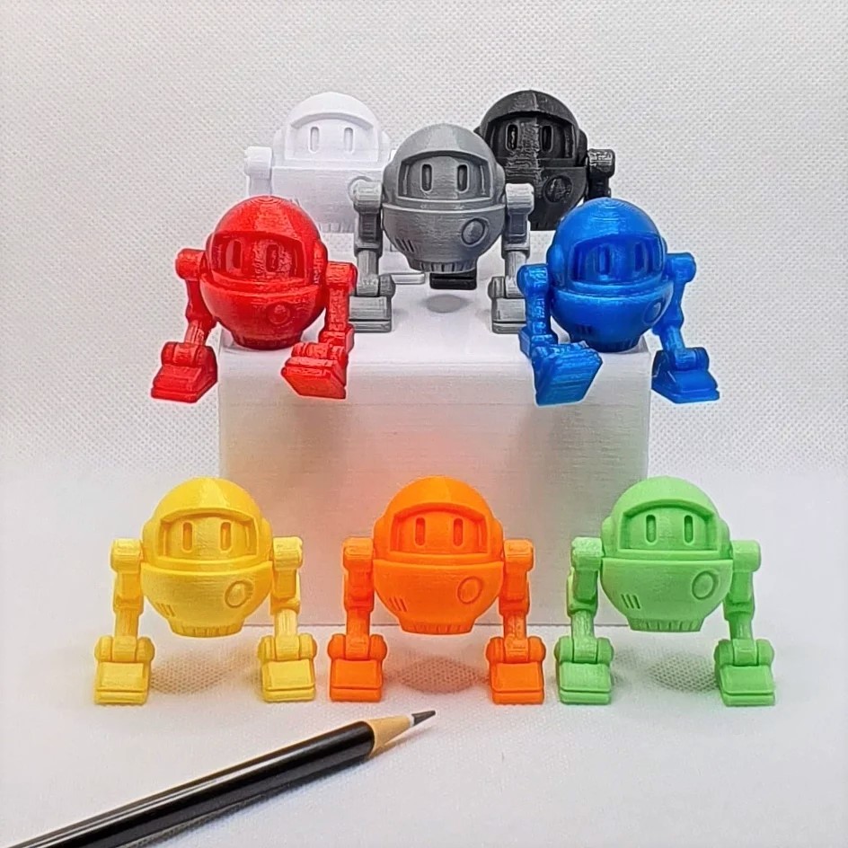 kenji print-in-place benchy robot Robots 3D print model - Mito3D