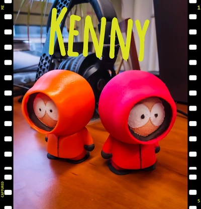 kenny sur parque 3d modelos descargar crealidad nube 3d print model - Mito3D