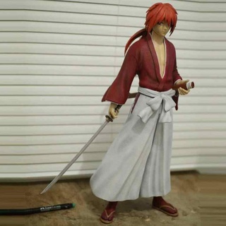 Kenshin samurai 1 2 3d modelos baixar crialidade nuvem personagens 3d print model - Mito3D