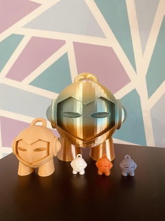 key chain marvin Others 3d print model - Mito3D