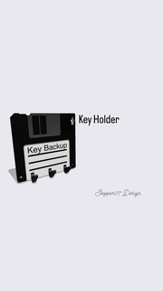 key holder Home Decor 3d print model - Mito3D