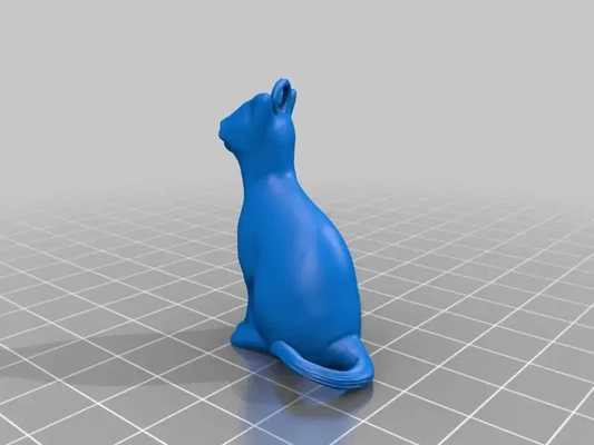 clé seine séance chat 3d modèles télécharger créalité nuage 3d print model - Mito3D