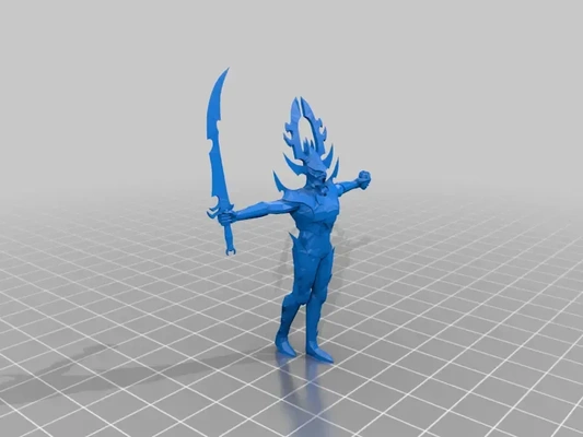 khaine estatua terreno lp 3d modelos descargar crealidad nube 3d print model - Mito3D