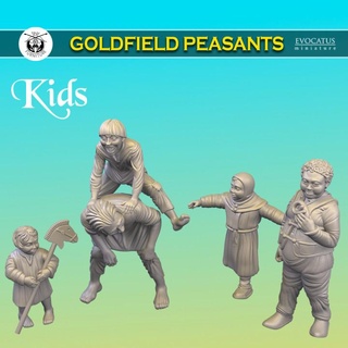 kids goldfield peasants Toys & Games 3d print model - Mito3D
