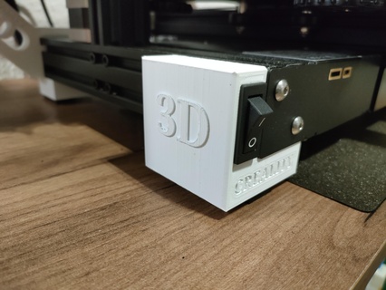 kiemel 20mm + kapcsol thelyezese elore Printer Parts & Accessories 3d print model - Mito3D