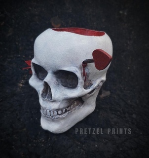 tué Cupidon valentines crâne bol bretzel impressions Accueil maison décor 3d print model - Mito3D