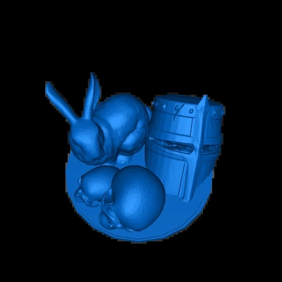 asesino conejito 3d modelos descargar crealidad nube 3d print model - Mito3D