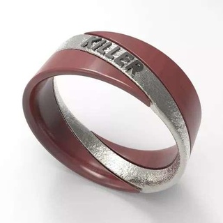 asesino anillo joyería 3d print model - Mito3D