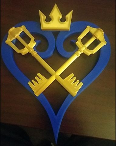 krallık kalpler diğerleri 3D print model - Mito3D