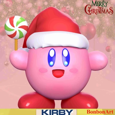 kirby natal 3d modelos baixar crialidade nuvem 3d print model - Mito3D