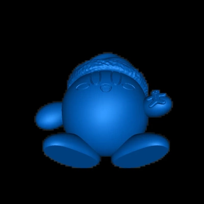 kirby 3d modelli scarica creality nube 3d print model - Mito3D