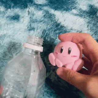 Kirby bottiglia cap 3d Modelli Scarica creality nube personaggi 3d print model - Mito3D