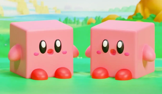 kirby cube 3d modèles télécharger créalité nuage 3d print model - Mito3D