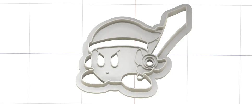 kirby verknüpfung befugnisse plätzchen cutter 3d modelle download realität wolke 3d print model - Mito3D