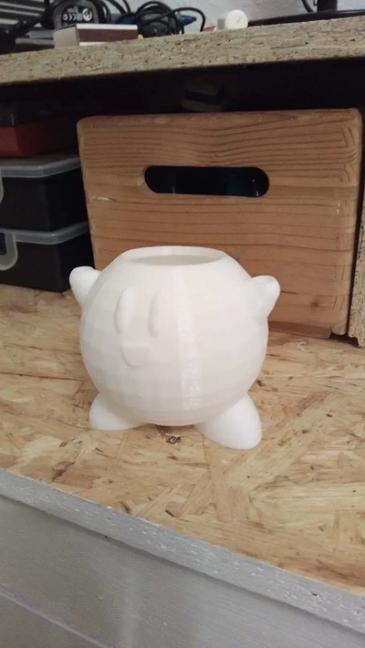 kirby pot 3d modèles télécharger créalité nuage 3d print model - Mito3D