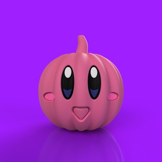 Kirby citrouille DIY 3d print model - Mito3D