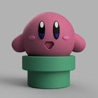 kirby warp pipe Characters 3d print model - Mito3D