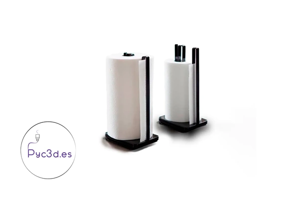 kitchen paper towel holder effortless convenience moder 3d models download creality cloud household 3d print model - Mito3D